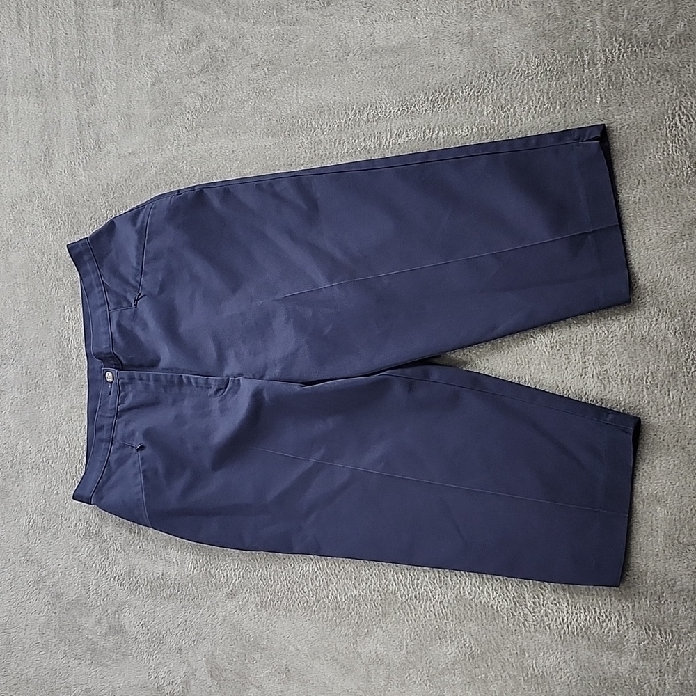 Vintage Haggar Shorts Womens Size 12 Classic Pockets Blue High Waisted